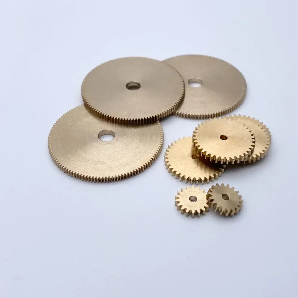 Transmission Gear MINI Spur Copper Gear 0.3M 22/25/28/32/36/50/120 Teeth 2/5mm DIY MODEL 120 Teeth 36.6mm 25.02mm DIY Ultrathin Model Gear transmission gear