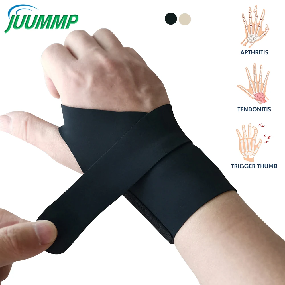 

1Pcs Wrist Wraps Brace,Tendonitis Support for Carpal Tunnel Arthritis, Sprained Pain Protection Sleeve, Compression Stabilizer