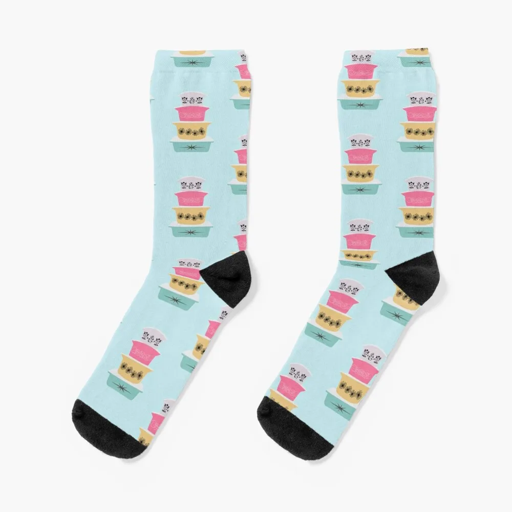

Pyrex Pretties 2 Socks Men's short designer brand Socks Male Women's