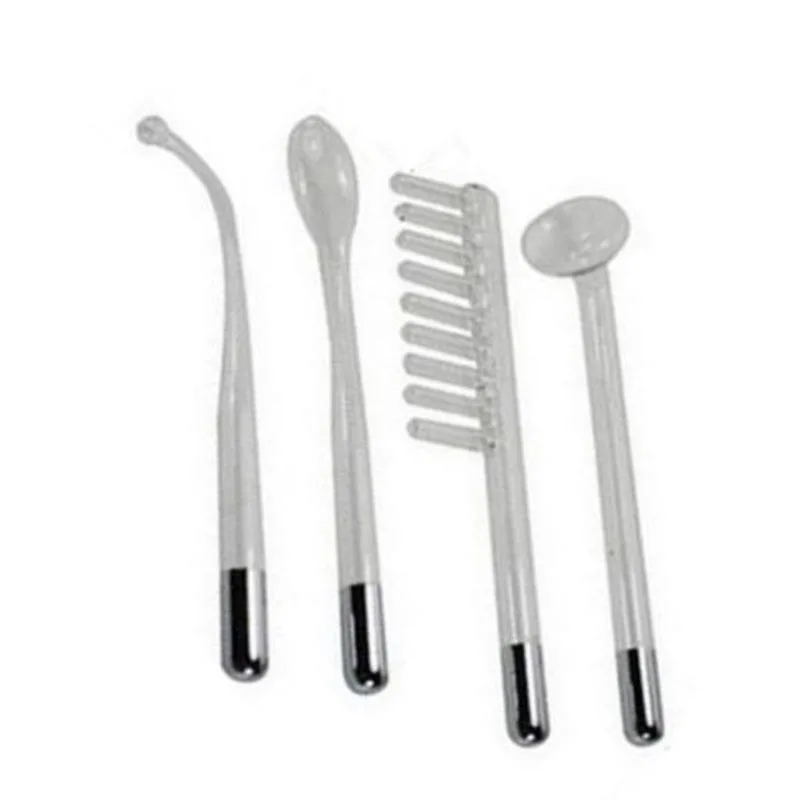 7 dresses purple light high frequency electrotherapy comb rod electrotherapy acne removing instrument home beauty equipment