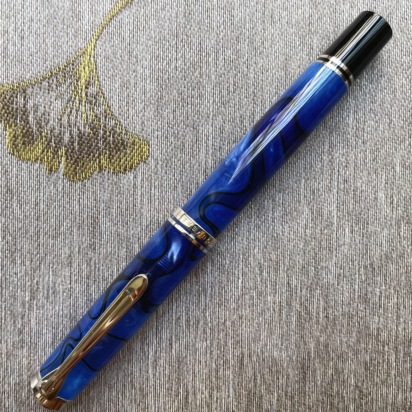 筆記具 pelikan GERMANY M475 1979 PELIKAN M480 Fountain Pen / Gold plated Nib in Size M