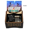 wind up Music Box Zen zen zense Your name Kimi no Na wa Wooden Music Box children's toys birthday Christmas gifts 1
