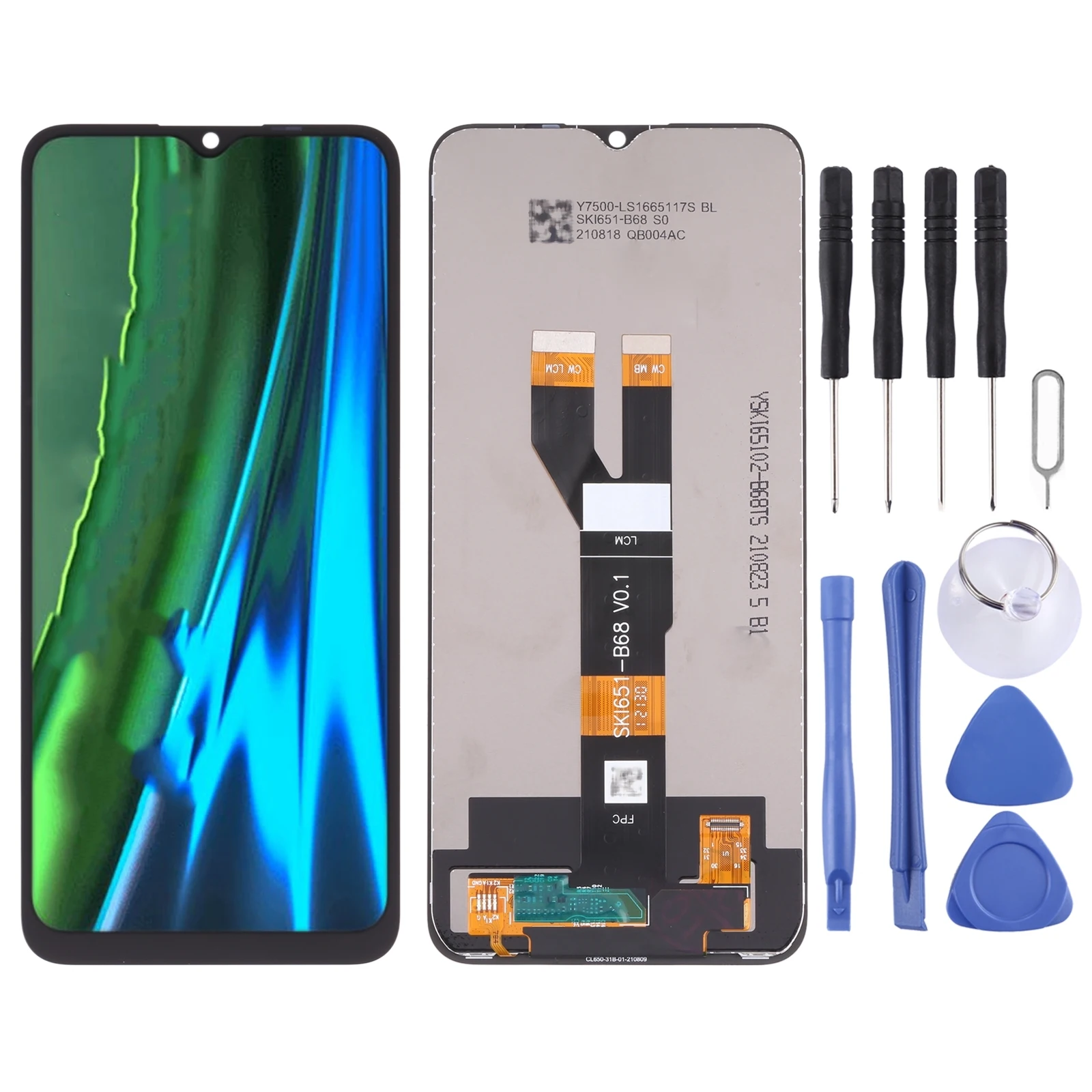 

LCD Screen and Digitizer Full Assembly for OPPO Realme Narzo 50i