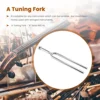 440Hz A Tone Stainless Steel Tuning Fork Tuner Tunning Musical Instrument Gift 5