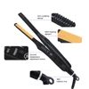 2 In 1 Hair Straightener & Curler Small Flat Iron Ceramic Hair Crimper Corrugation Short Hair Straightening Curling Styling Tool 4