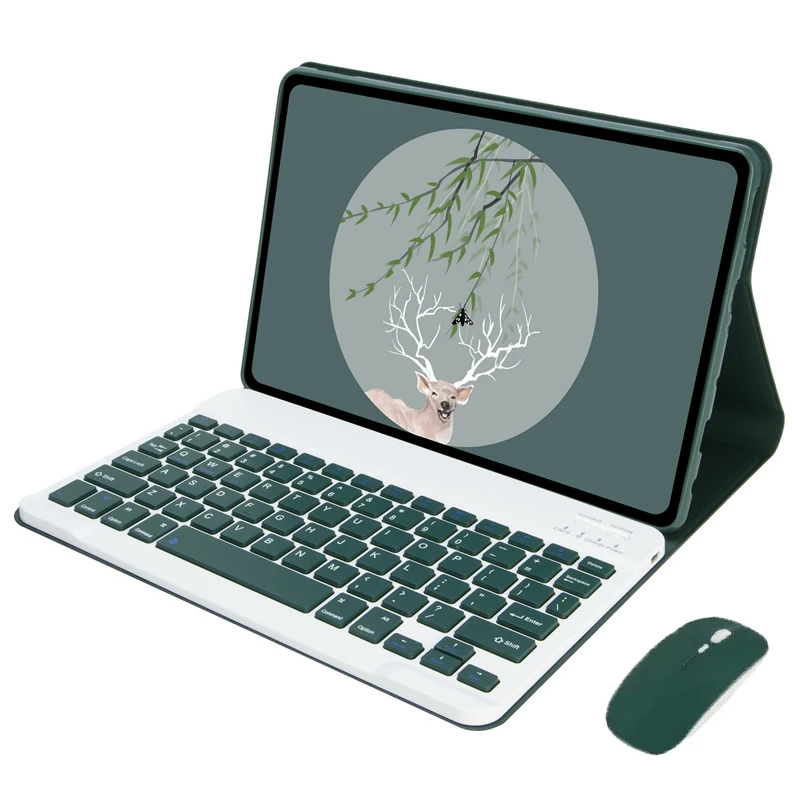 Smart Leather Stand Cover For Oppo Realme Pad Case 2021 Magnetic Keyboard For Realme Pad 10.4 Inch 2021 Tablet Keyboard Funda