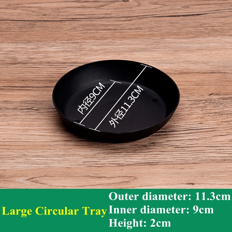B-Black-9cm-10pcs
