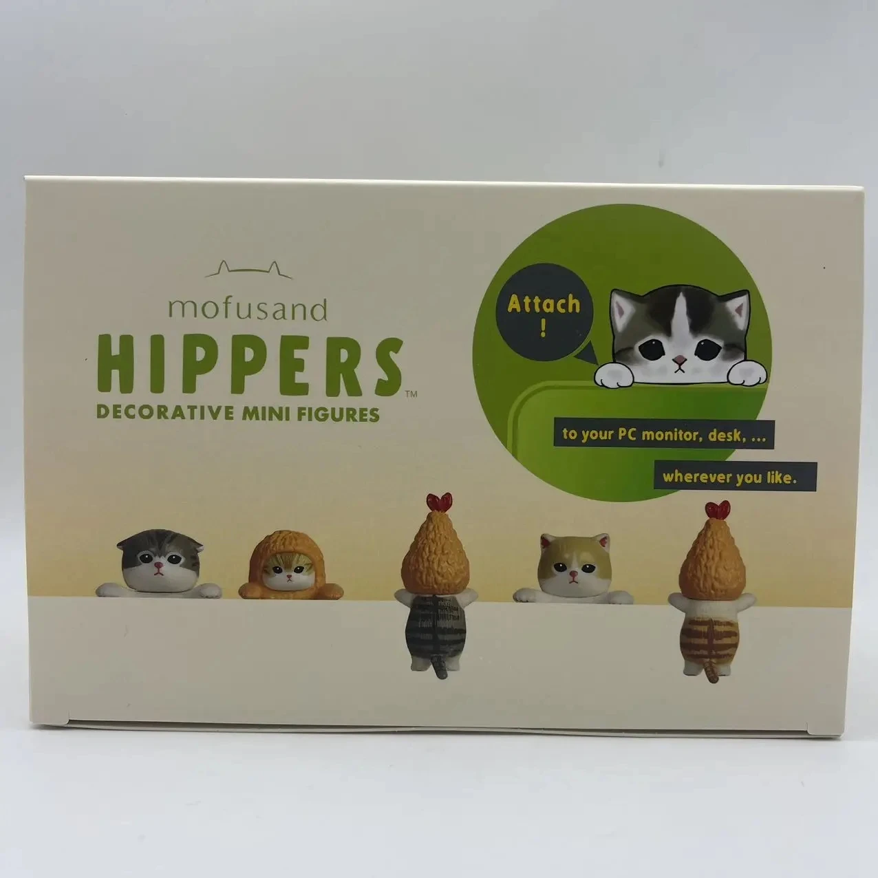 New Mofusand Hippers Lying Down Fried Shrimp Cat Blind Box