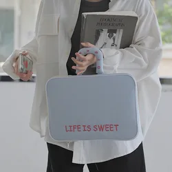 Chic Tablet and Laptop Inner Case Bag - Stylish Handbag for iPad9.7 - 11inch (Blue)