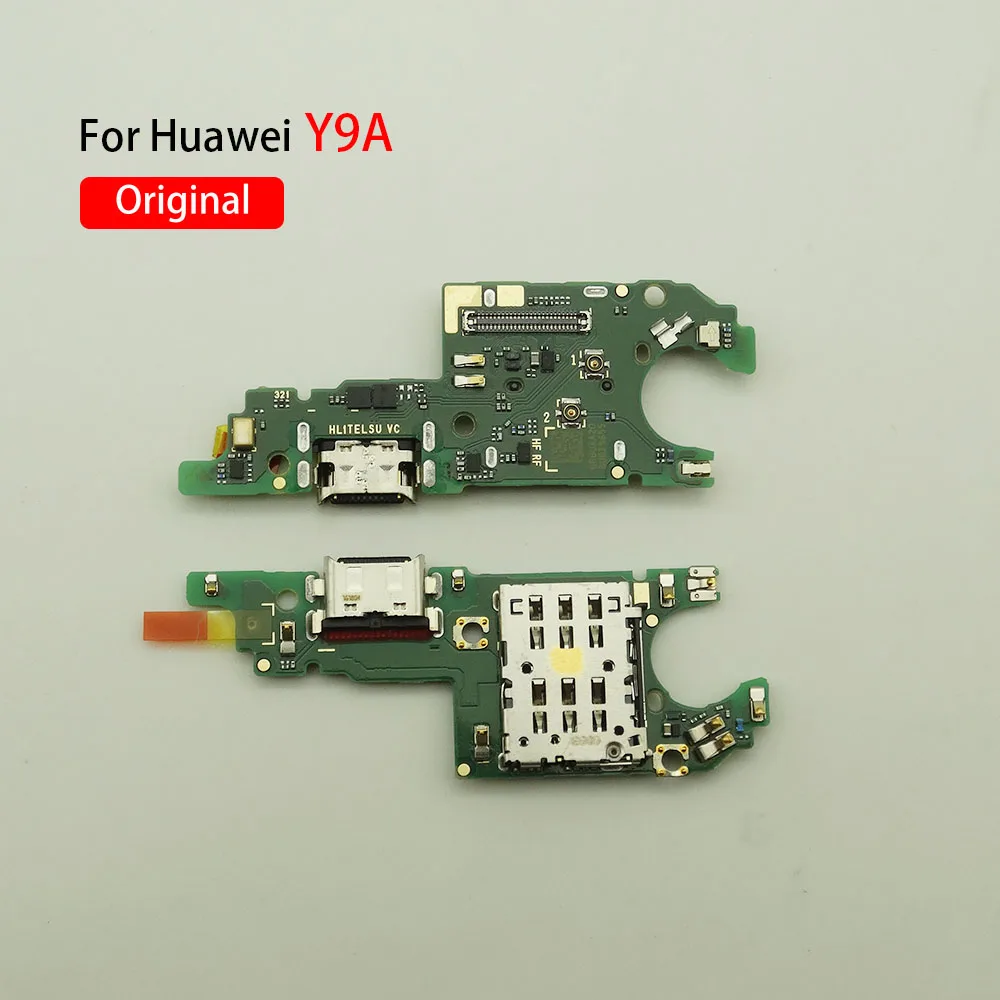 

5pcs/lot Original USB Charger Dock Connector Port For Huawei Y9A Charging Board Microphone Flex Cable