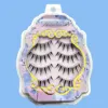 Mikiwi Manga Lashes, japanese Clear Band Multipack False Eyelashes Natural Look, Anime Strip Lashes, Wispy Lashes 2