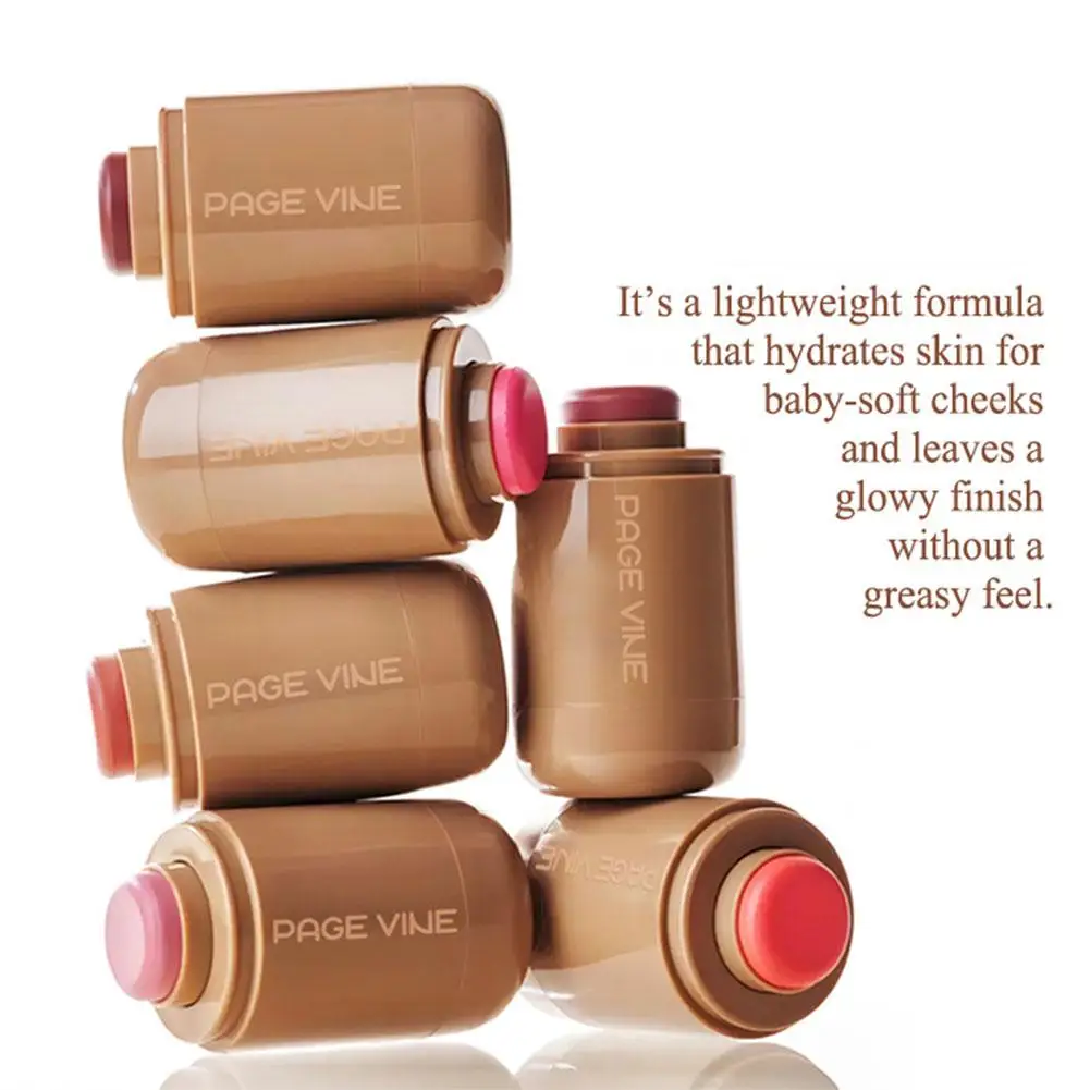 Page Vine Pocket Blush Stick 2-in-1 Lip Gloss