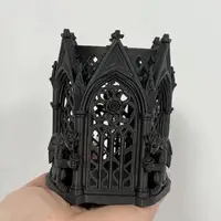 .Hot Sale-Black Gothic Style Pen Holder Ornament for Home And Office Decor Cool Gift Unique Storage Item 2026 4