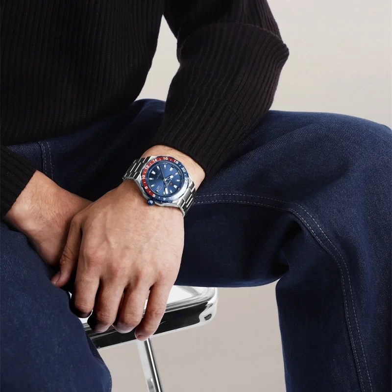 NAVIFORCE 9249 Classic Quartz Watch Fashion Calendar Night Light Waterproof Steel Strip Business Men's Luxury Watch reloj hombre - Image 6