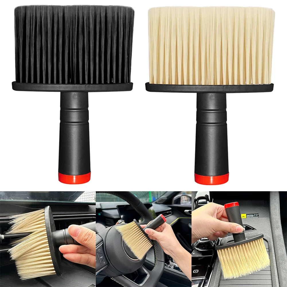 

Car Air Outlet Cleaning Brush Dashboard Air Conditioner Detailing Interior Cleaning Tool Auto Interior Home Office Duster Brushe