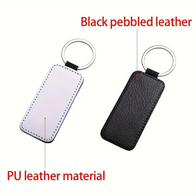 1 Custom Photo Keychain - Personalised PU leather round keyring with sublimation printing, unique personalised gift 6