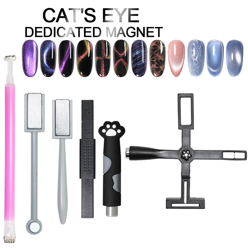Cat Eye Dedicated Magnet Stick Manicure Tool Nails Design Stick Polish Gel Nail Art Upgrade Reinforcing Magnet Flower Type Pen