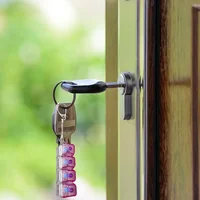 4 Keys Mechanical Keyboard Axis Tester Keychain Stress Relief Clicker Fidget Keyboard with LED Decompression Tools Pendant Gifts 5