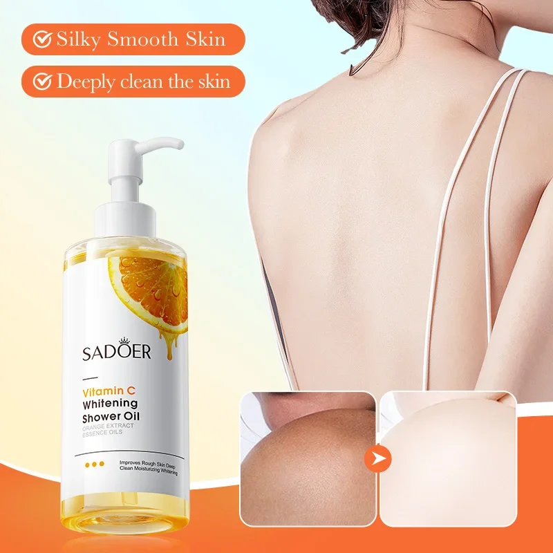 250Ml Vitamin C Whitening Cleansing Body Wash Whitening Shower Oils Beauty Health Body Cleansers
