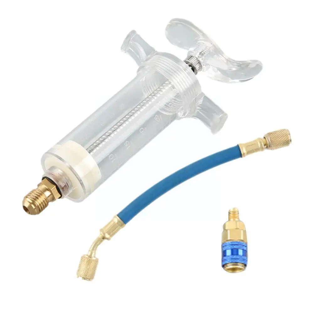 

Car Air Conditioning Oil Injection Dye Injection Tool Liquid Filling Pipe Care Coolant Oil Tools Oz Conditioning Air 1 1/4 V0N0