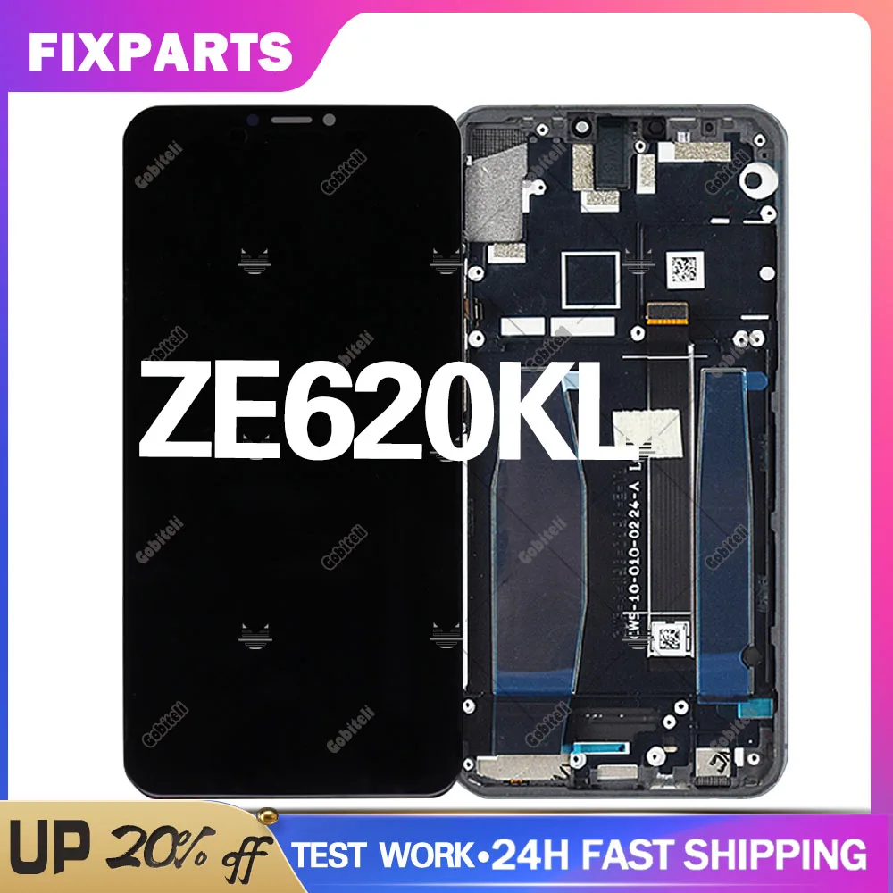 

6.2" for Asus Zenfone 5 2018 Gamme ZE620KL LCD Display Screen With Touch Panel Digitizer For Zenfone 5Z ZS620KL X00QD LCD Screen
