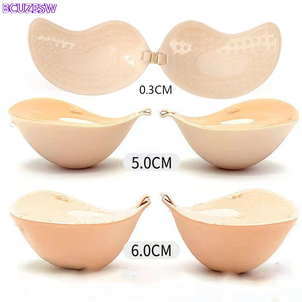 Chest Sticker Invisible Silicone Bra 5CM/6CM For Woman