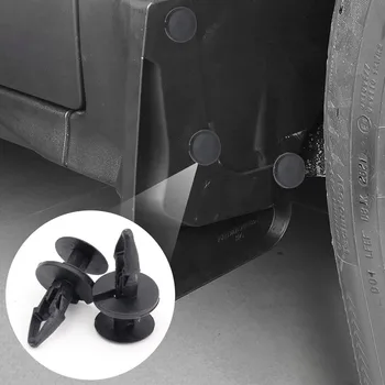Alternative view of Car Mudguard Buckle Push Pin Style Plastic Rivets Auto Fastener Clips for Ford Trim Wheel Arch Lining Bumper Replaceable Parts