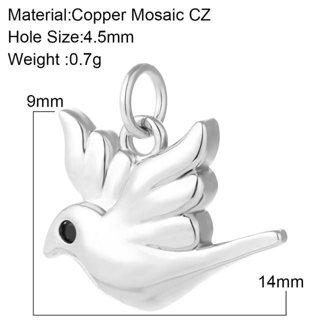 Crystal Animal Hummingbird Charms Necklaces For Women Fashion Jewelry Gold Pendant Color Chain Bird Pendant Choker Supplies