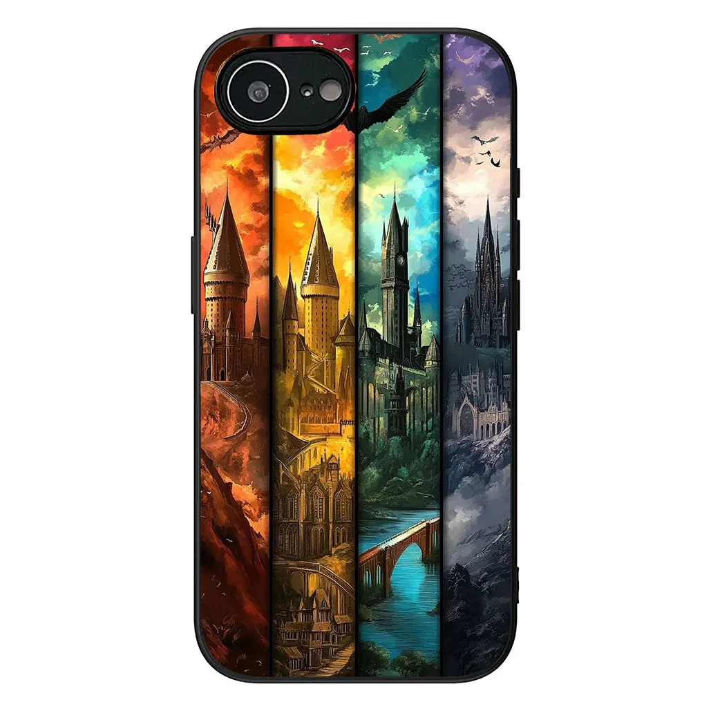 Art Cool Harries Owl Wand Potters Phone Cover Case