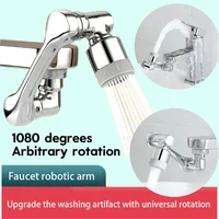 2025 Rotatable Multifunctional Extension Faucet Aerator 1080 Degree Swivel Robotic Arm Water Filter Sink Water Tap Accesorios 1