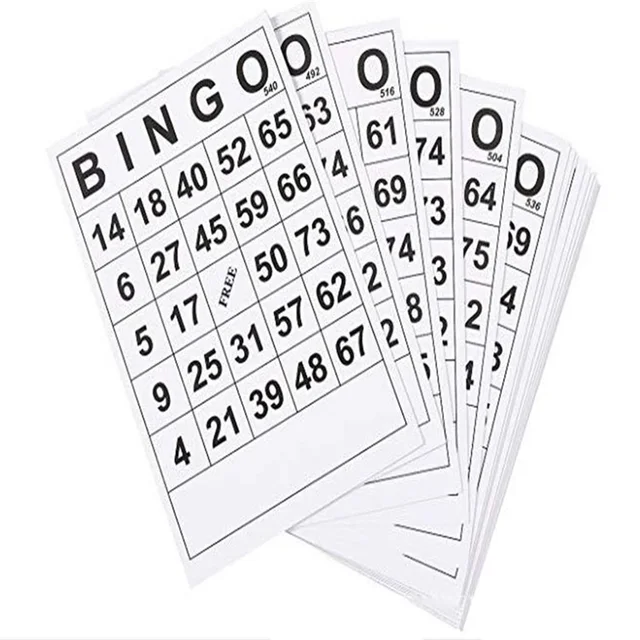 Juego de cartas de Bingo para adultos y niños, juego de cartas para  diversión, desarrollo intelectual, fiesta familiar, 60 uds. - AliExpress