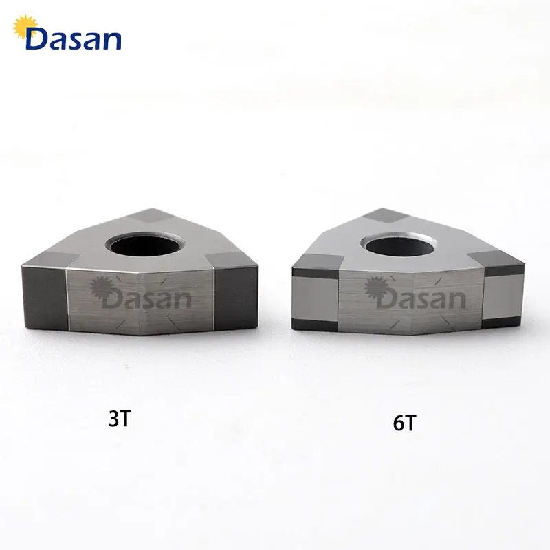 Insertos de Diamante CBN VNMG 160408, Herramientas de Corte de Torno de Alta Calidad, Inserto de Carburo CNC para Procesamiento de Metales