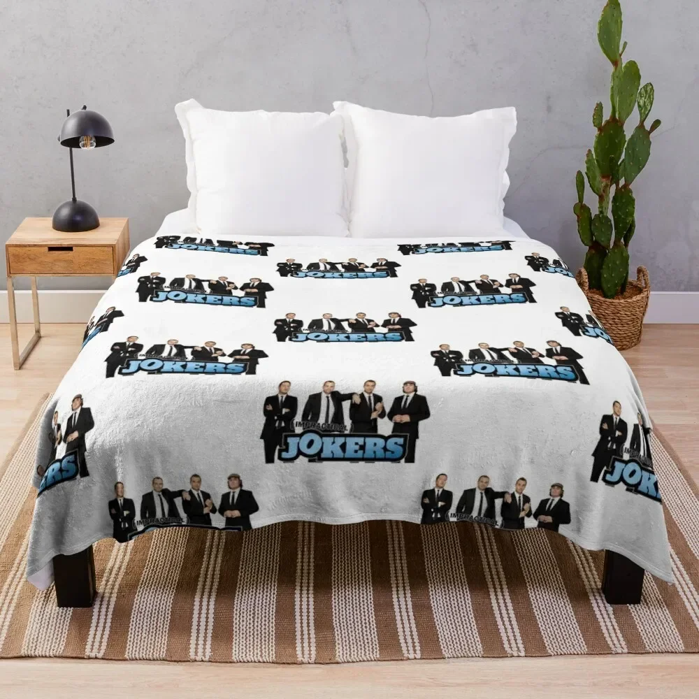 

Impractical Jokers Throw Blanket Large Flannel Blankets For Baby bed plaid Blankets