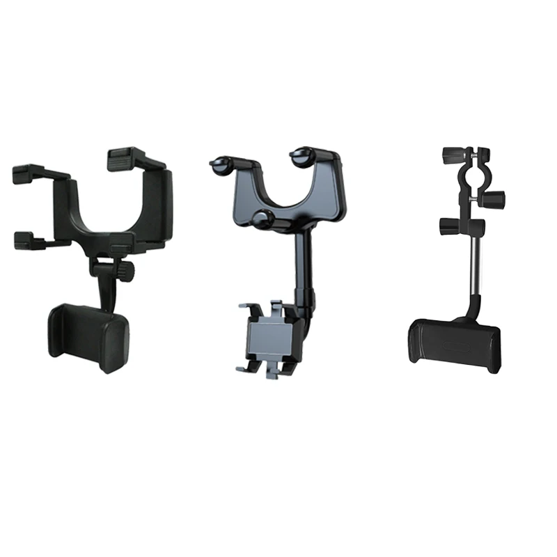 Multifunctional Phone Holder Car Rearview Mirror Rotatable