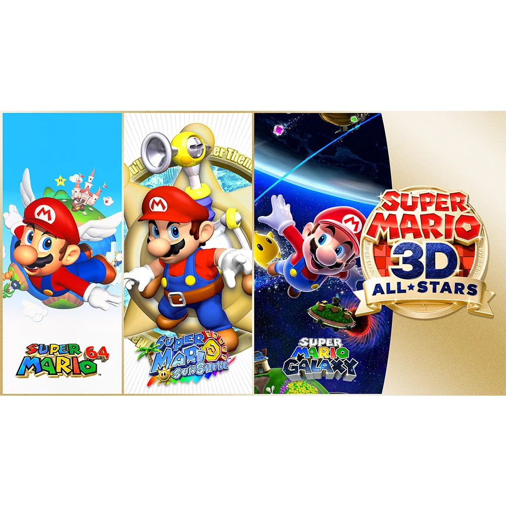 Nintendo Switch Cartoon Gamesuper Mario 3d All-star Collection