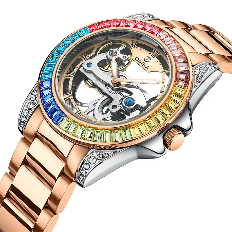 

Механические часы с ремешком из нержавеющей стали