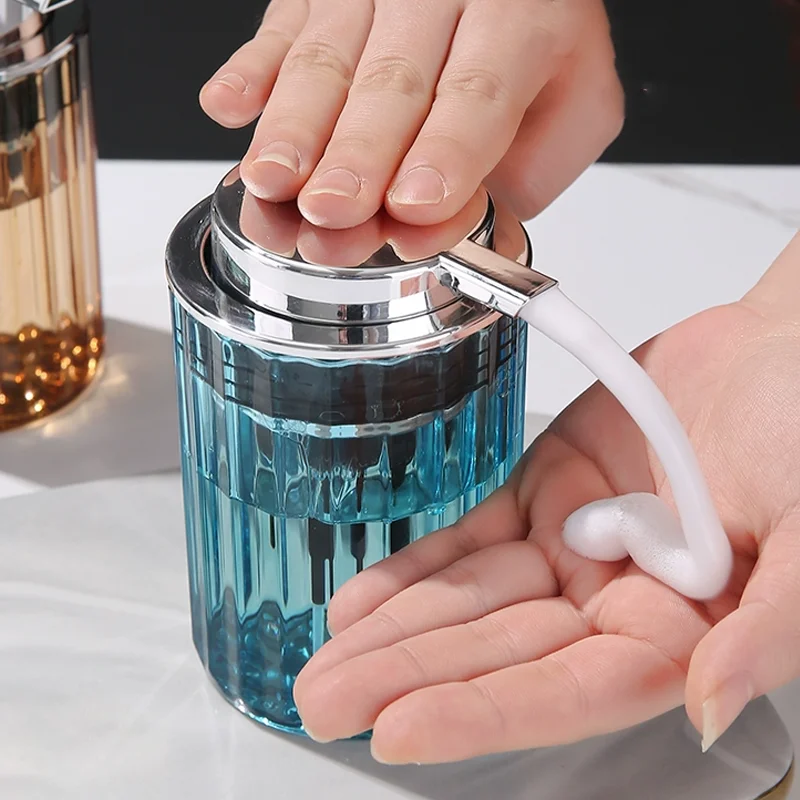 PET Foam Pump Bottle Cosmetic Shampoo Dispenser