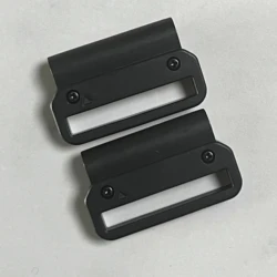 Stainless Steel Quick Release Connector with Easy Fit Buckle Strap Adapter - Quick fit 26mm (Black)