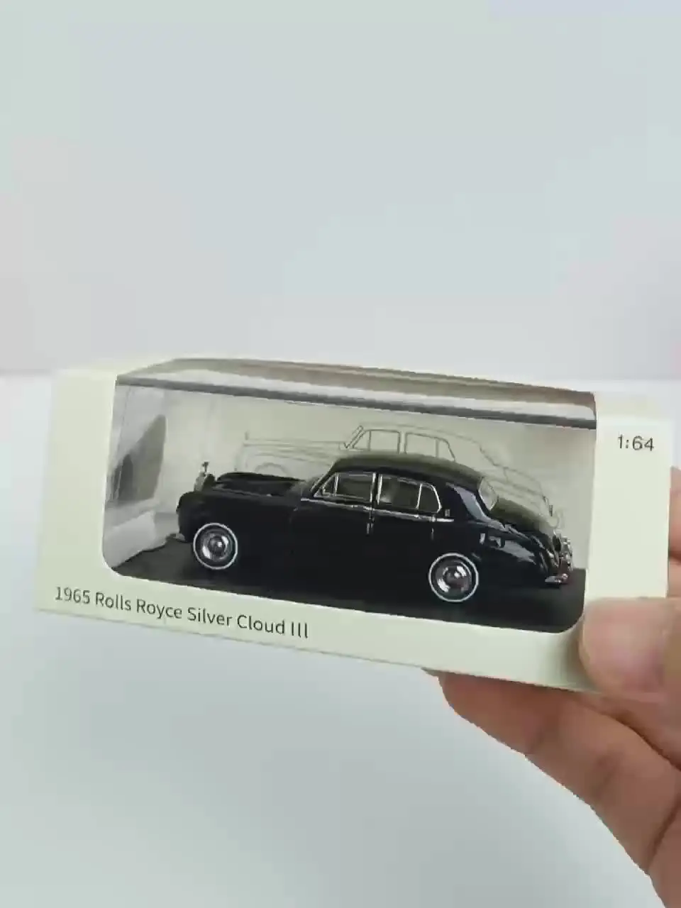 ミニカー SOLIDE ROLLS ROYCE SILVER CLOUD Vintage ca.1960's Bandai Silver Cloud Rolls Royce