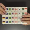 64+1 Seaside Escape Game Blocks Mahjong Leisure And Entertainment Mahjong Board Game 1/2 Players Funny Table Game Party Game Toy 5