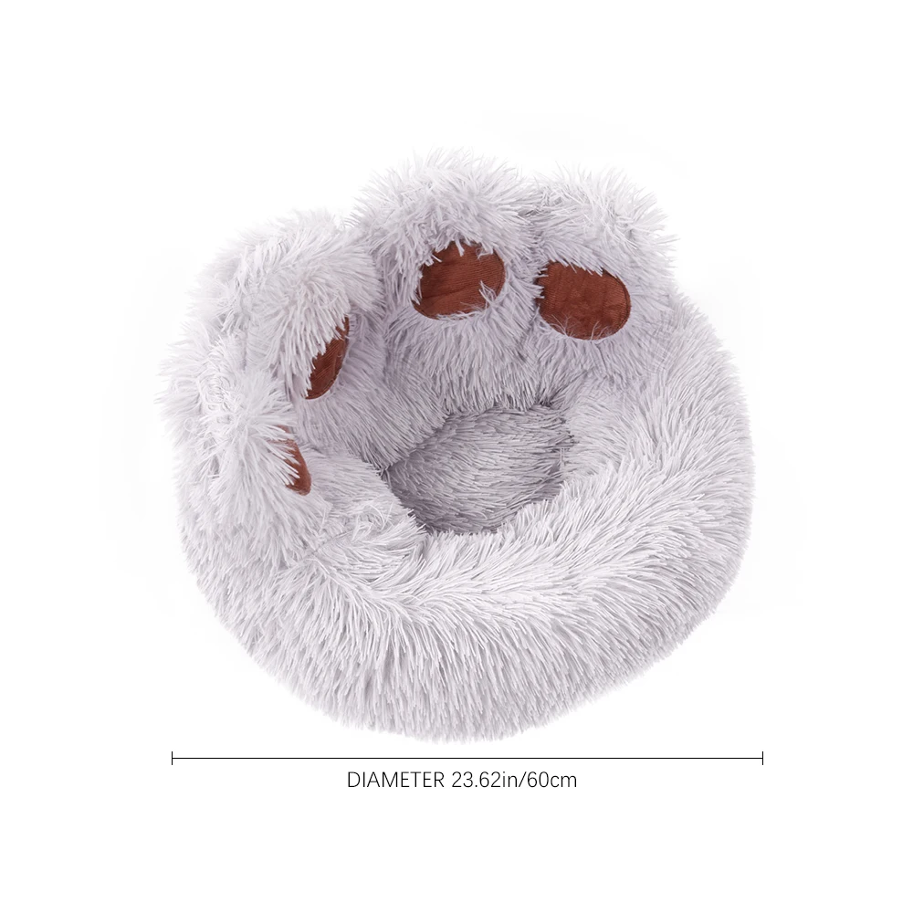 Tieker pet plush bed dog bed cat bed soft pet bed pet sleeping mat warm four seasons universal