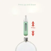 Candy Color Mini Travel Portable Bottom Filling Perfume Bottle Liquid Sub-Bottling Fine Mist Spray Refillable Jar Empty Cosmetic 2