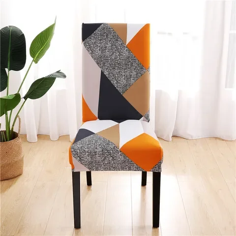 

Stretch Removable Washable Dining Chair Protector Cover Seat Slipcover for Dining Room,Ceremony,Banquet Wedding Party 1PC