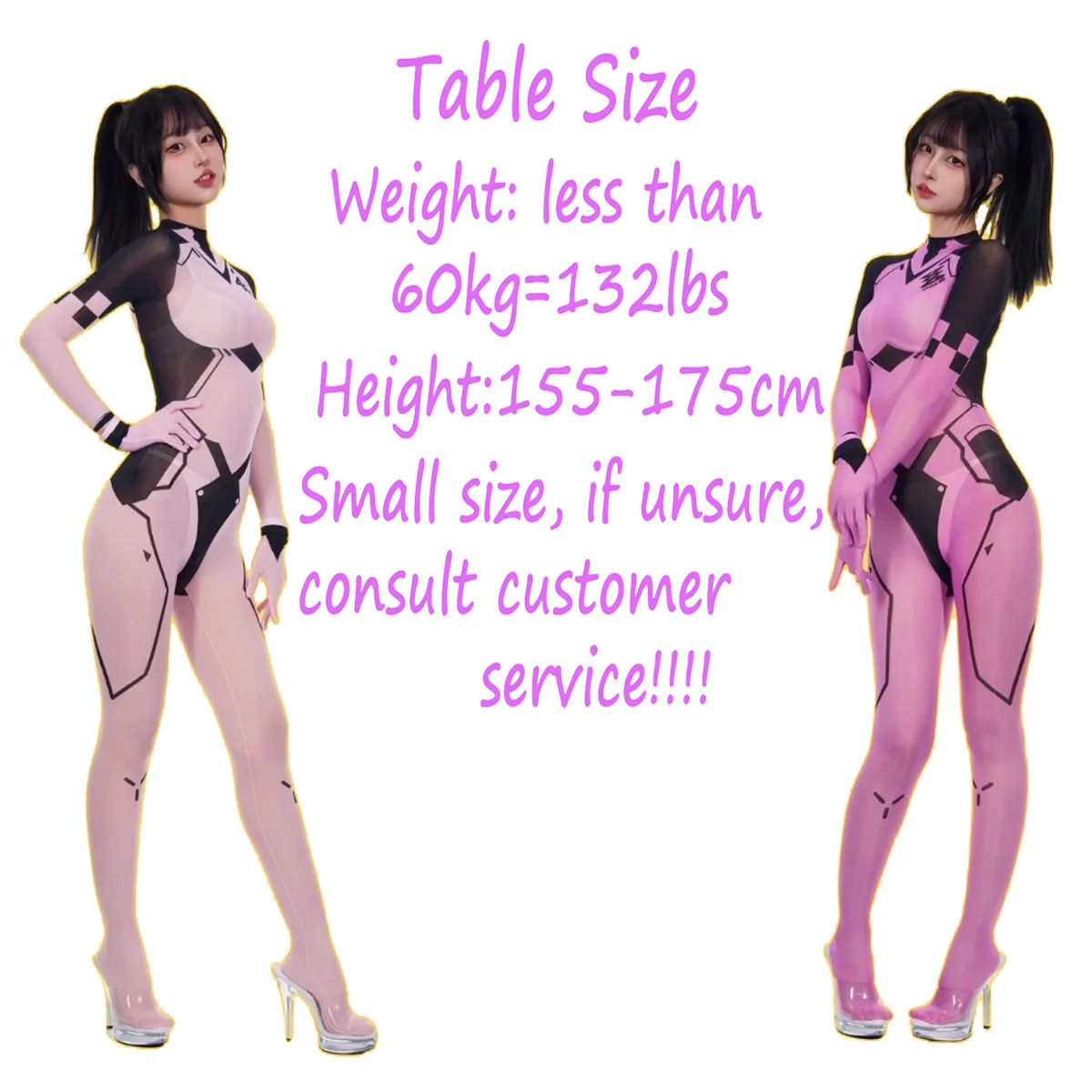 Women Printing Series Ultrathin Stretch Transparency Longsleeve Back Zipper With Gloves Jumpsuit Bodysuit Overalls Catsuit Party 6