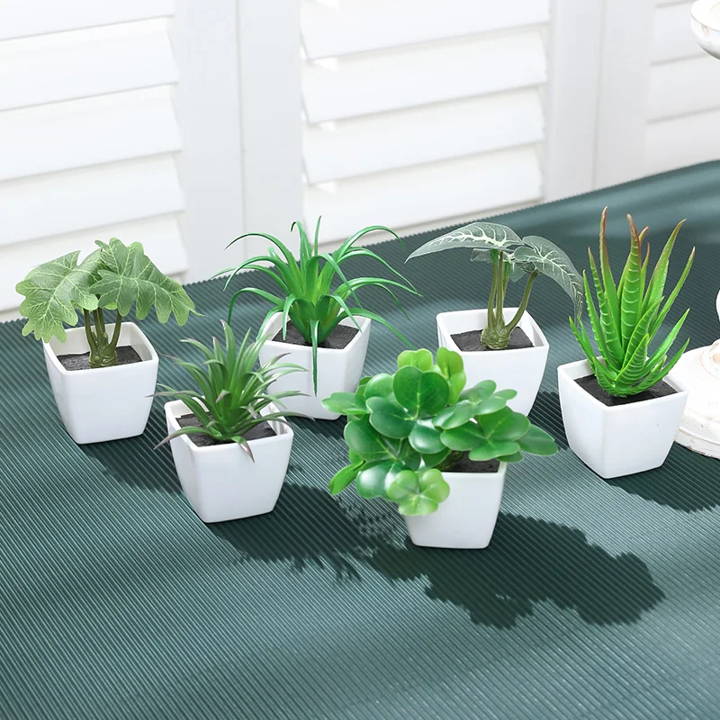 1 Set Simulation Mini Potted Plant