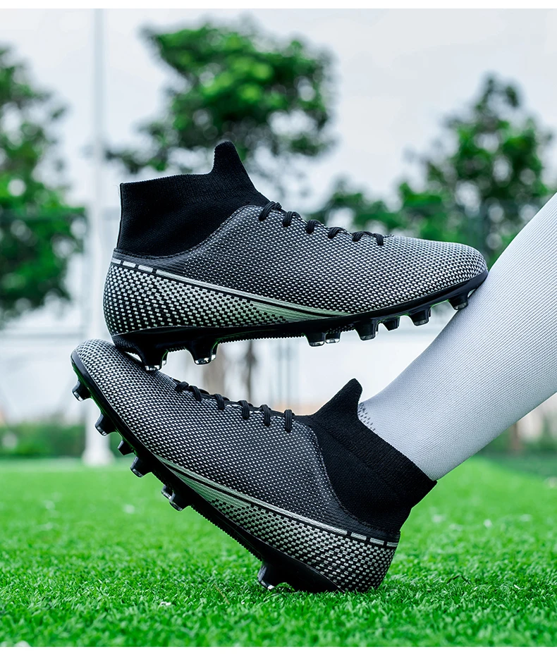 Zapatillas de fútbol para hombre y niño, botas de fútbol FG/TF para interior y exterior, para niños y niñas_voghion.com