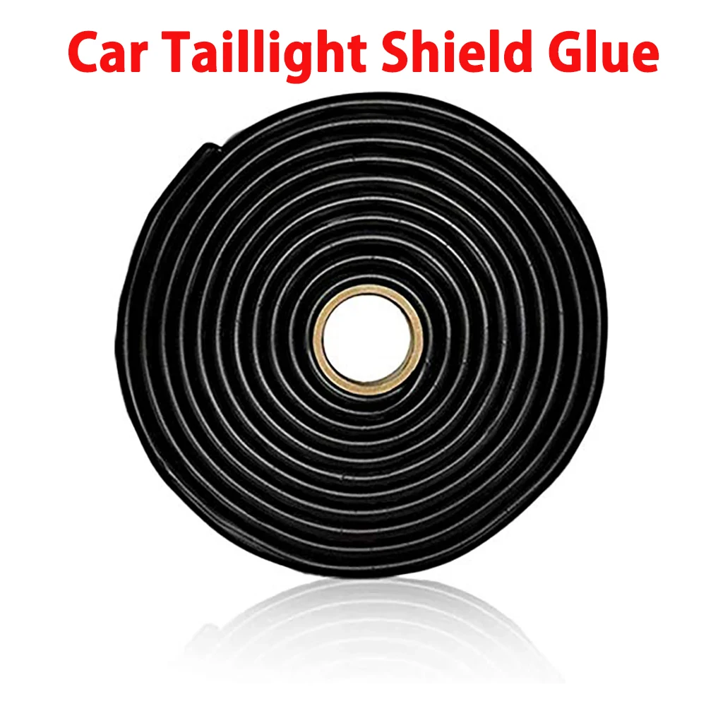 Headlamp Glue Black Butyl Rubber Glue Headlight Sealant Retrofit Reseal Hid Headlamps Car