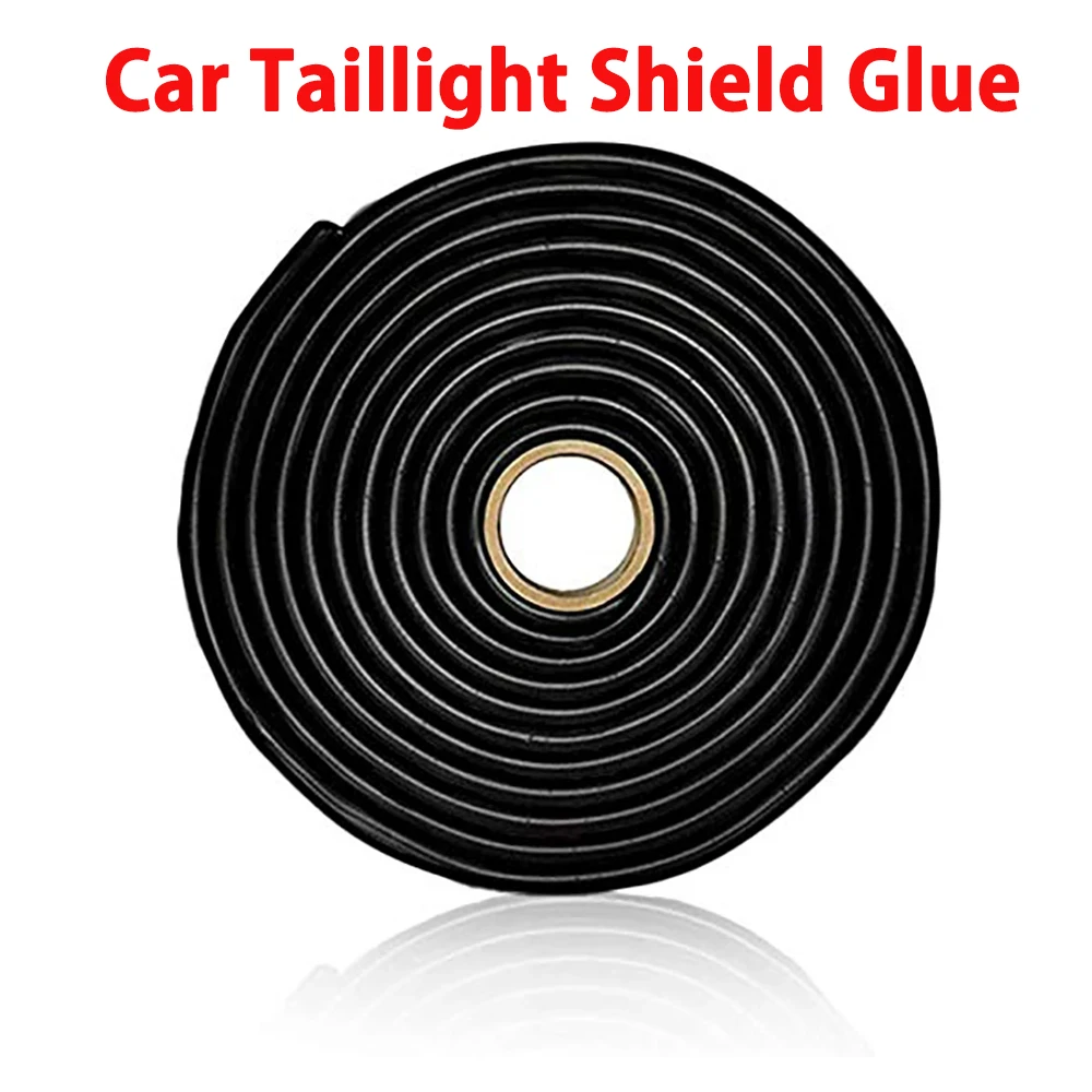 Headlamp Glue Black Butyl Rubber Glue Headlight Sealant Retrofit Reseal