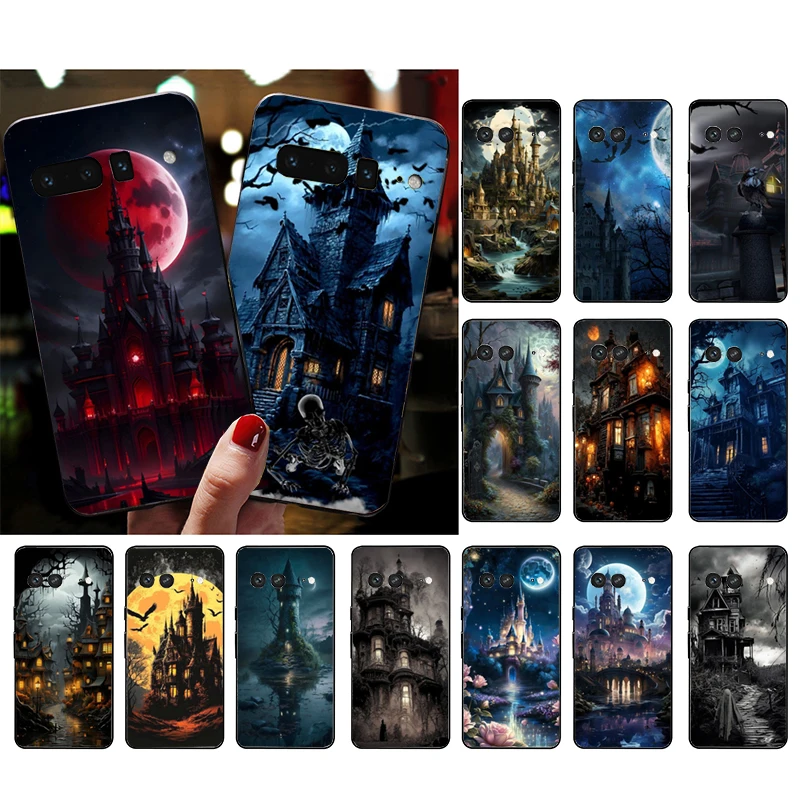

Castle Phone Case For Google Pixel 8 7 Pro 7A 7 6A 6 Pro 5A 4A 3A Pixel 4 XL Pixel 5 6 4 3 3A XL Shell