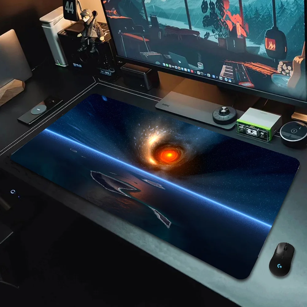 1pc Game Space Mouse Mat Desk Mat With Pad Gaming Accessories Prime Gaming XXL Keyboard Pad Padding Mat 3